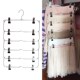 Skirt Trouser Hanger Clothes Pants Multilayer for Hangers