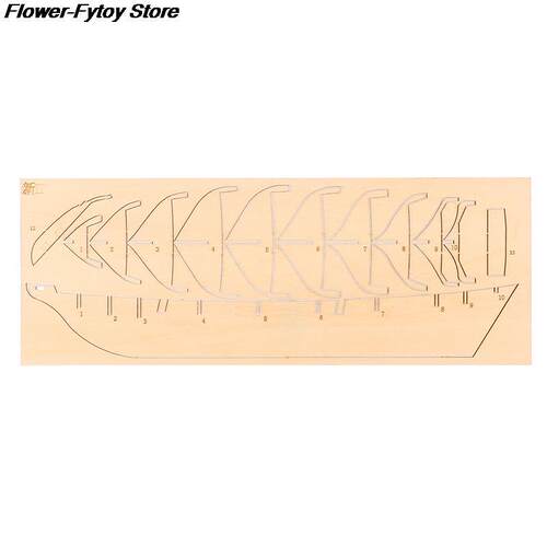 1:70 Port Wooden Sailing Boat Model DIY Kit Ship Assembly Cl