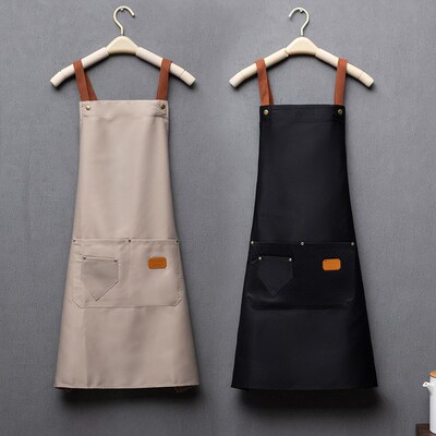 New Fashion Kitchen Aprons for Woman Men Chef Work Apron