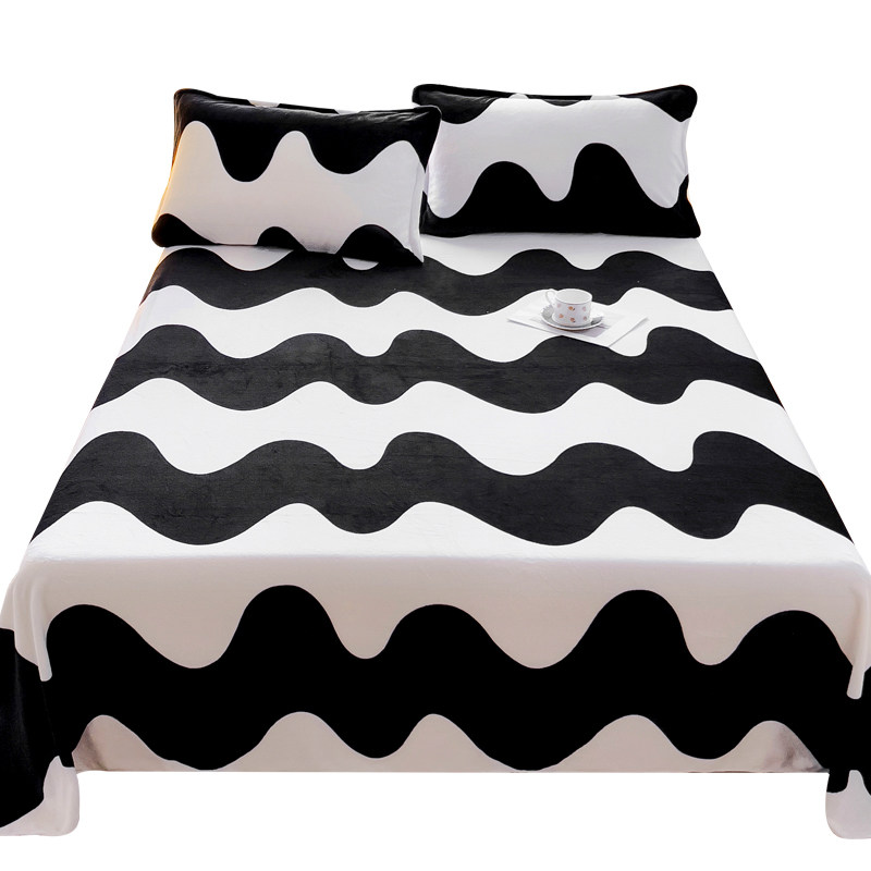 加厚牀单单件冬季加绒法兰绒被单学生宿舍单人珊瑚绒毛毯子,床上用品,床单,淘宝优惠券,粉丝福利购,淘宝优惠卷