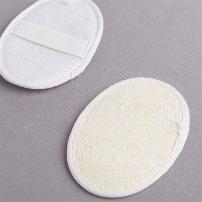 Newest Natural Bath Loofah Sponge Brush Natural Washcloth