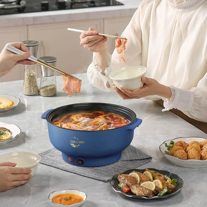 智能电火锅一体炒菜电炒锅多功能料理锅不粘锅电煮锅电饭煲学生锅,厨房电器,电煮锅,淘宝优惠券,粉丝福利购,淘宝优惠卷