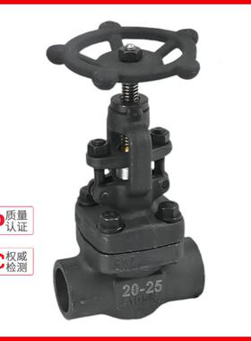 Z阀/J61H-16C/080LB耐高温蒸汽导热油A05锻612钢对焊1承插焊闸截