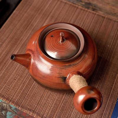 创意窑围变CKM色炉热炭炉砂铫壶烧水壶炉煤碳煮茶壶朱耐泥泡茶器