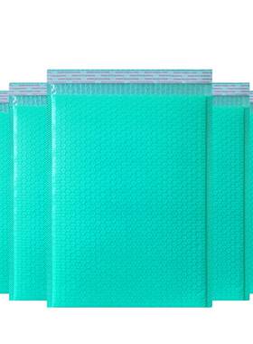 浅青蓝绿色共挤膜递XBT气泡袋彩色加厚防震泡装沫服装打包袋快包