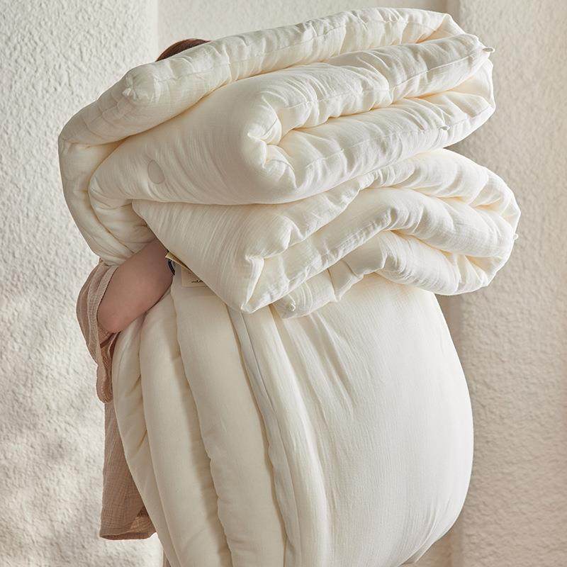 A类纯白色全棉雾感纱蚕丝蛋白被子母婴级柔软亲肤裸睡四季被芯+++,鲜花速递/花卉仿真/绿植园艺,割草机/草坪机,淘宝优惠券,粉丝福利购,淘宝优惠卷