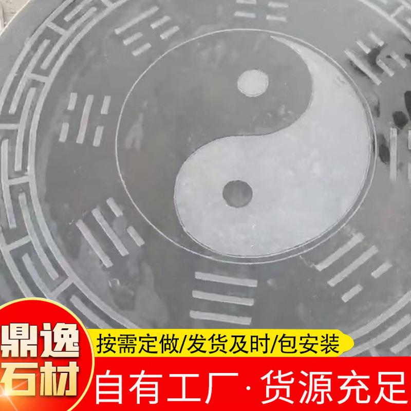 厂家供应青石雕刻石桌石凳 户外园林家居休闲石桌凳青石圆桌摆件