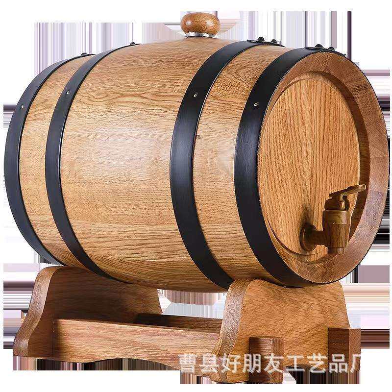 现货红酒橡木桶酒吧餐饮木酒桶装饰摆件木桶木质烧烤店自助啤酒桶