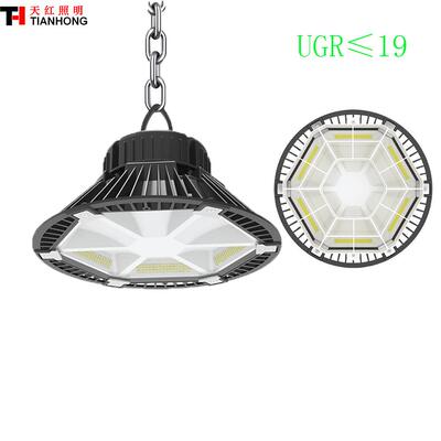 防炫光100W150W200WLED工矿灯UFOLEDhighbayUGR＜19