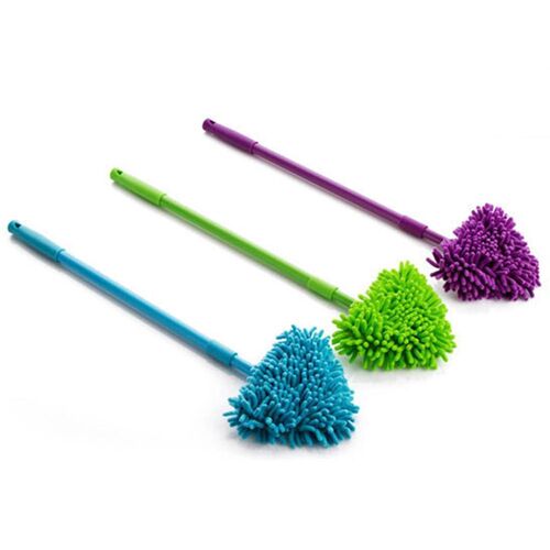 180 Degree Rotatable Adjustable Triangle Cleaning Mop wall C
