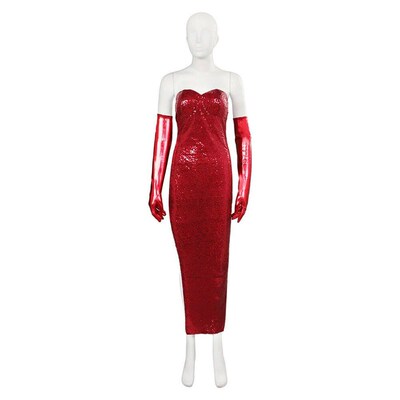 Who Framed Cos Roger Rabbit Jessica Rabbit Cosplay Women