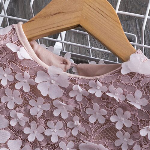Flower Princess Dress For Girls Winter Long Sleeve Princess