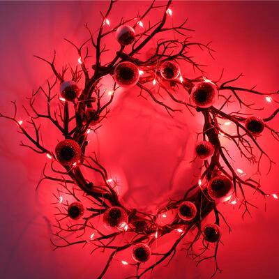 Halloween eyeball garland dead branch pendant party decorati