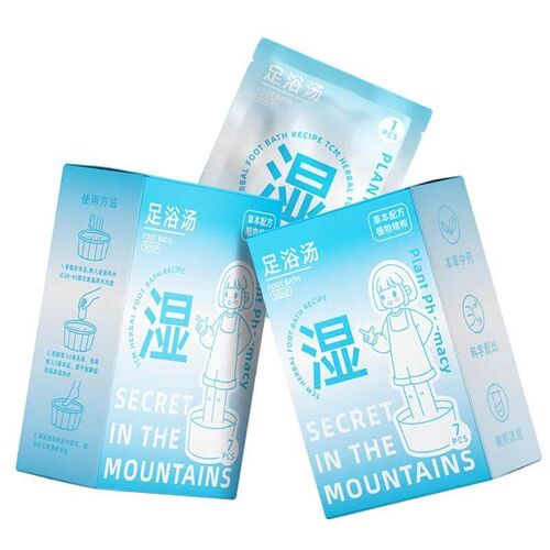 Herbal foot soak liquid, foot bath medicine pack, foot soaki