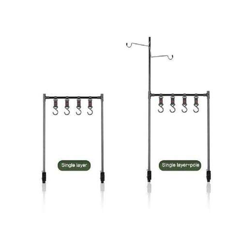 Camping Table Storage Rack Multi-functional Cookware