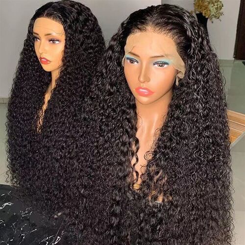 2025 African Small Curly Long Curly Wigs Front Lace Wig Chem