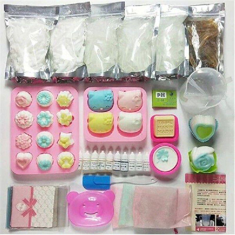 DIY Hand Making Soap Making Bases Melts Soap Material Soap - 实物图