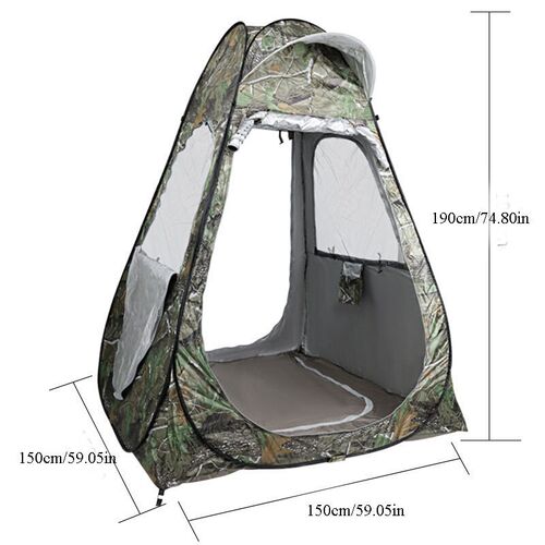 Camouflage Ice Fishing Tent For 1Person Anti-mosquito-p