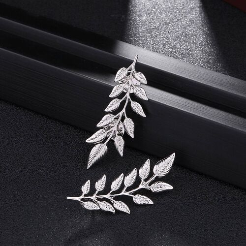 Korean Style Atmospheric Pin Large Metal Wheat Ear Mens Sui