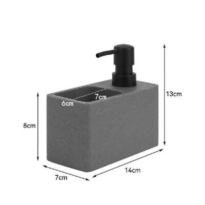 Organization 2 in 1 Hand Soap Dispenser Imitation Marble