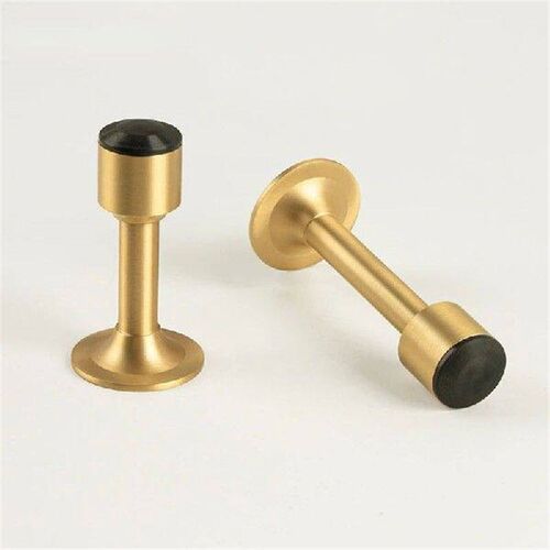 Brass Door Stops Non-Punch Wind-Proof Door Stopper Wall