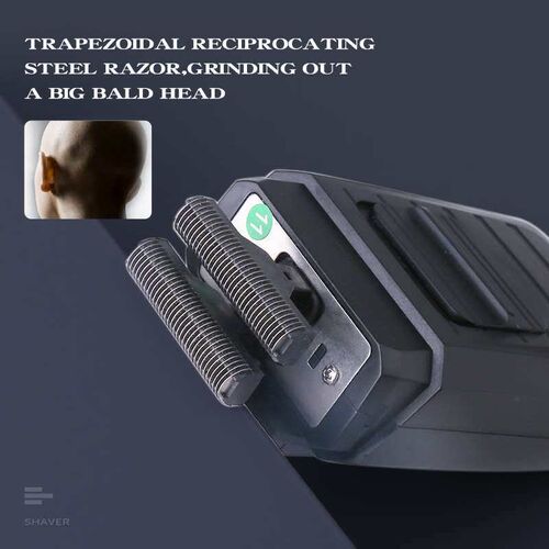 electric shaver KM-1102 reciprocating beard trimmer bald ma