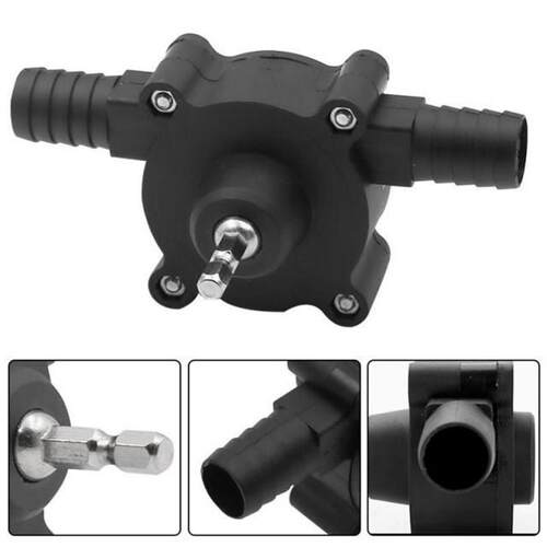 Portable Electric Drill Pump Diesel Oil Fluid Water Pump Min
