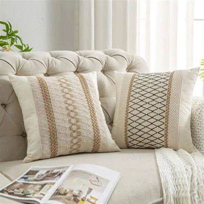 Natural Cotton Pillowcase Set Cotton Bedroom Pillowcases