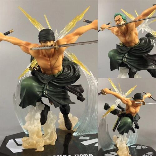 One Piece Action Figure Three-Knife Fighting Skill Roof Kimo