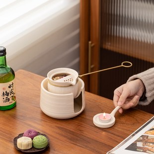 一品仟堂中式 茶炉冬天围炉煮茶小型煮茶炉温茶炉煮茶壶明火烧茶炉