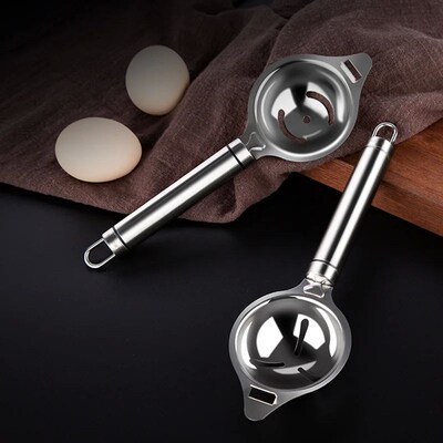 Egg White Separator Stainless Steel Tools Eggs Yolk Filter G