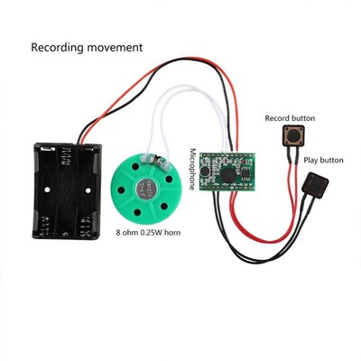 30s Recordable Voice Sound Module Voice Greeting for Christm