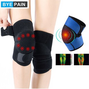 1Pair BYEPAIN Adjustable Tourmaline Self Heating Knee Brace