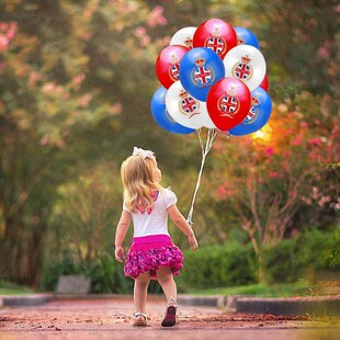 Coronation Balloon 30pcs King Jack III Union Coronat Charles