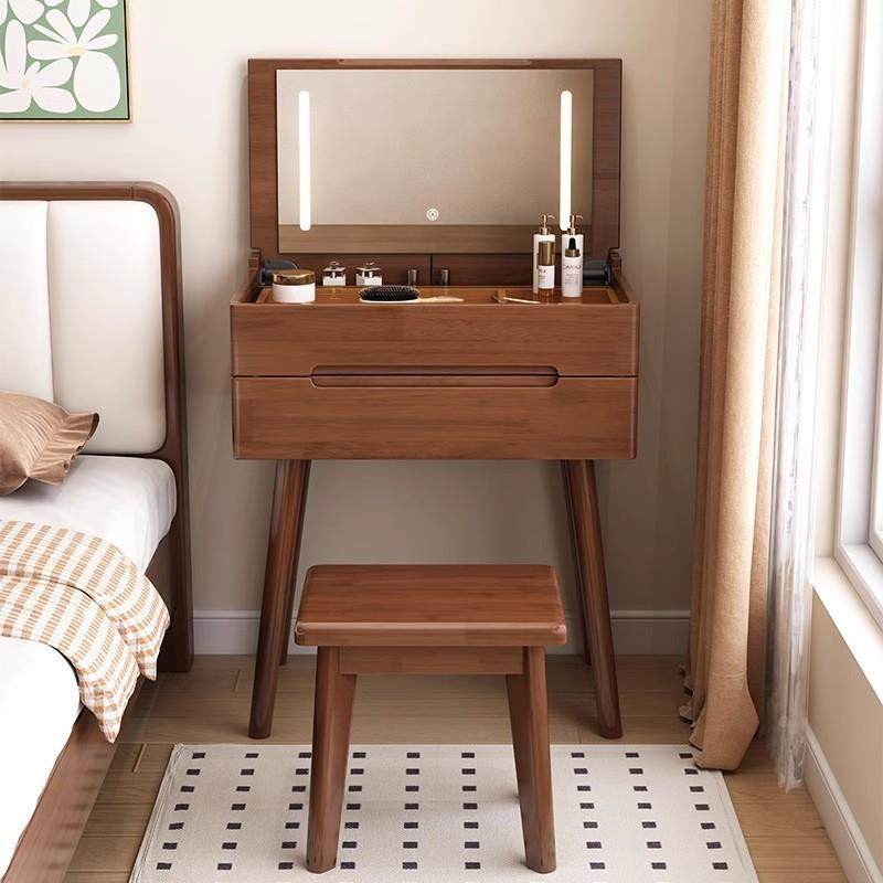 跨境实木迷你梳妆台50/60/80cm小户型卧室现代简约化妆台一体化妆,鲜花速递/花卉仿真/绿植园艺,割草机/草坪机,淘宝优惠券,粉丝福利购,淘宝优惠卷