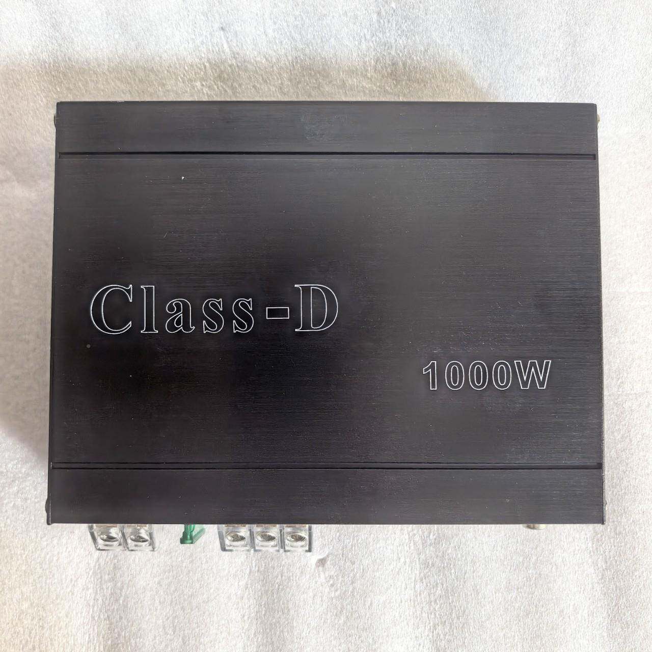 数字功板1路放发烧改D推类1000w单路汽车功放音响装无源低音炮单