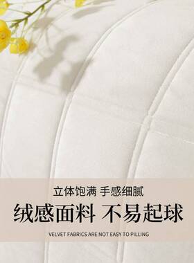 全包床套罩软包简现代防床尘通约用头罩木床靠背套202OXN头3南舟