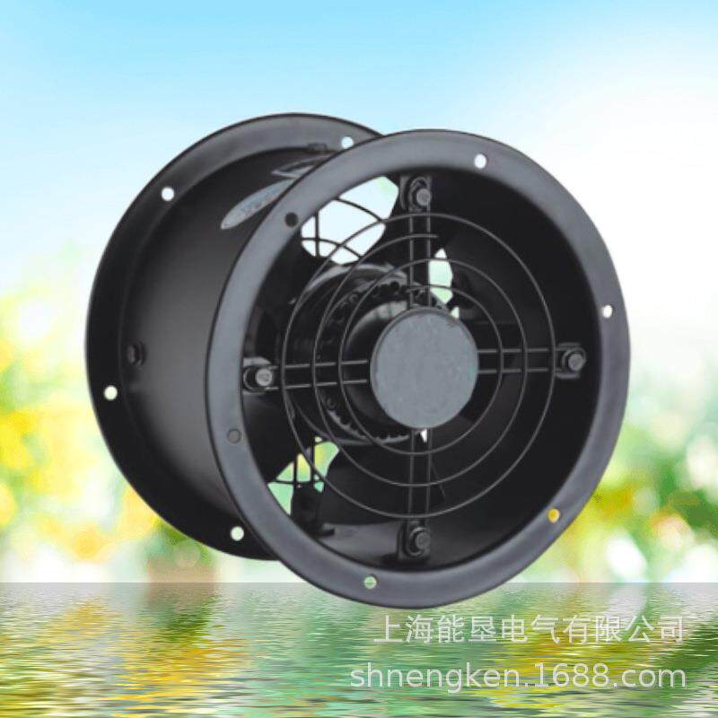 低噪音外转子轴流风机厨房专用220v工业管道式高速通风机380v