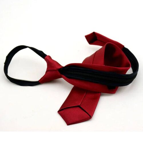 New Pre-tied Neck Tie Necktie For Girls Boys Kid Skinny Zipp
