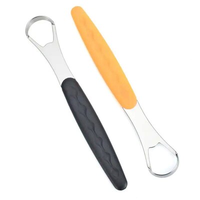 1/3/5PCS Tongue Cleaning Scraper Stainless Steel Tongue Clea