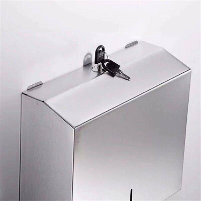 Stainless Steel Roll Paper Box Waterproof Tissue Box Toilet