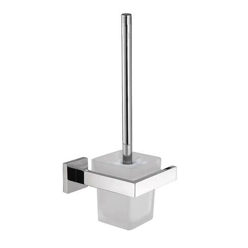 Modern Stainless Steel Wall Mounted Toilet Brush Holder Shel