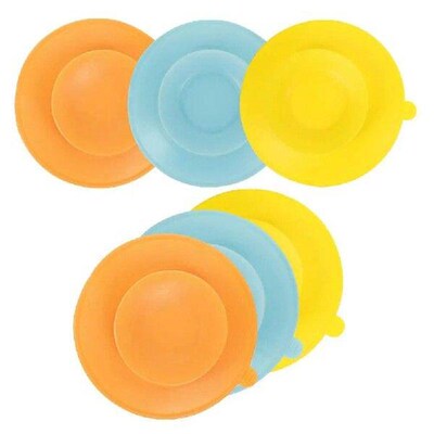 6 Pcs Suction Cup Placemat Strong Sucker Pads Tableware