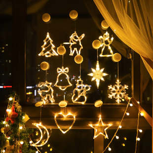 Christmas Ornaments Hanging LED Lights Bedroom Decoration Ch