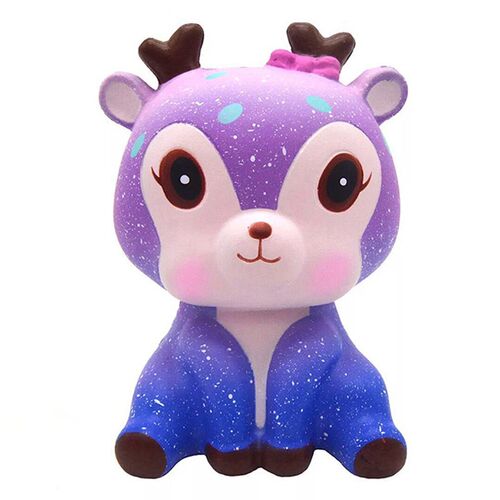 Jumbo Kawaii Popcorn Fries Panda Squishy Cake Deer Milk Sque