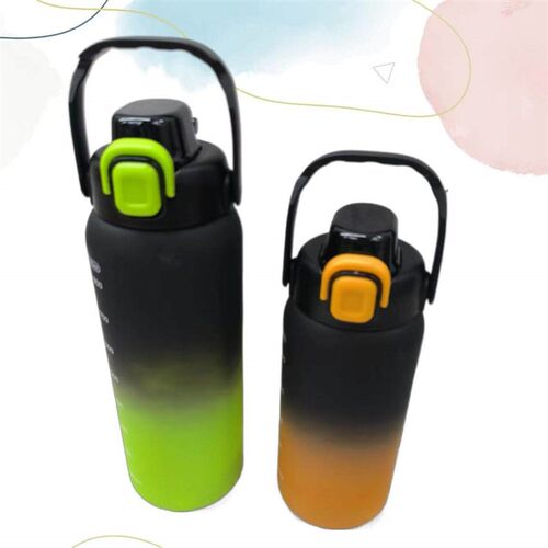 Stylish and attractive gradient color water bottle with larg