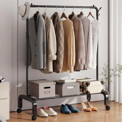Floor-standing clothes rack for bedroom, a luxurious and mul