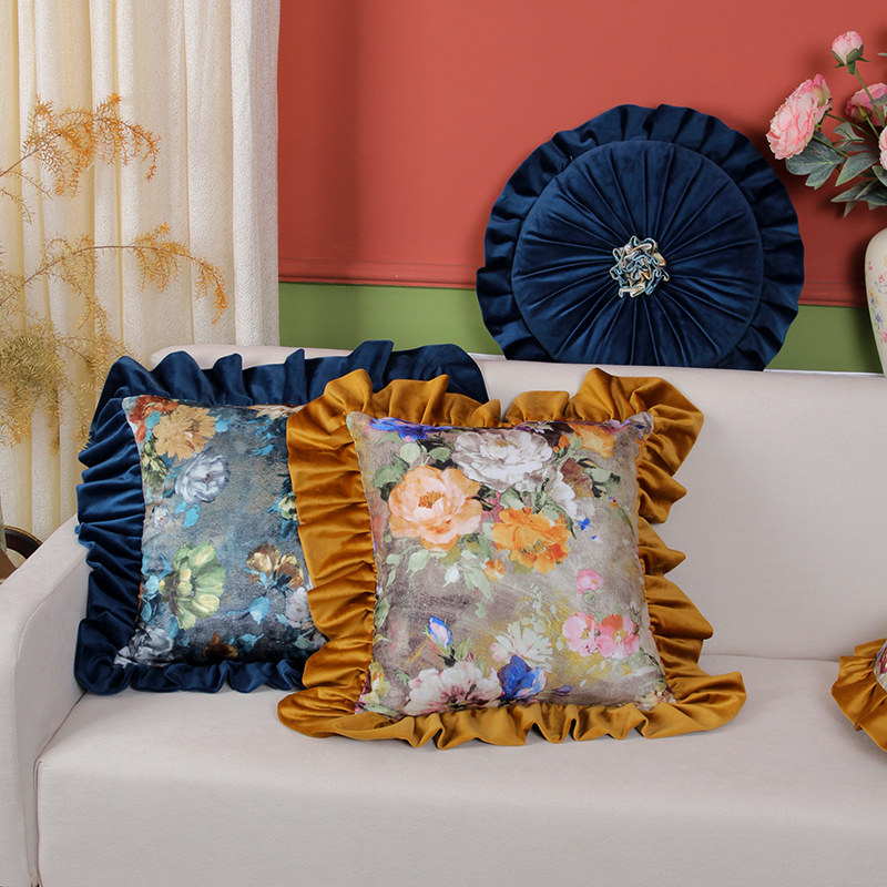 高端抱枕靠枕圣安娜欧式沙发靠背靠垫子样板间奢华大宅别墅造型枕,居家布艺,靠垫/抱枕,淘宝优惠券,粉丝福利购,淘宝优惠卷