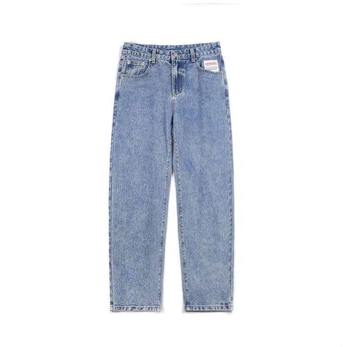 LKTM Mens# Fashionable Loose Jeans Mens Spring ins Black P