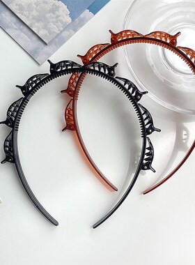 2023 New Double Bangs Hairstyle Hair Clips Hairpin Head Hoop
